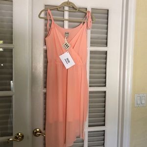 Haute Hippie sheer dress with lining